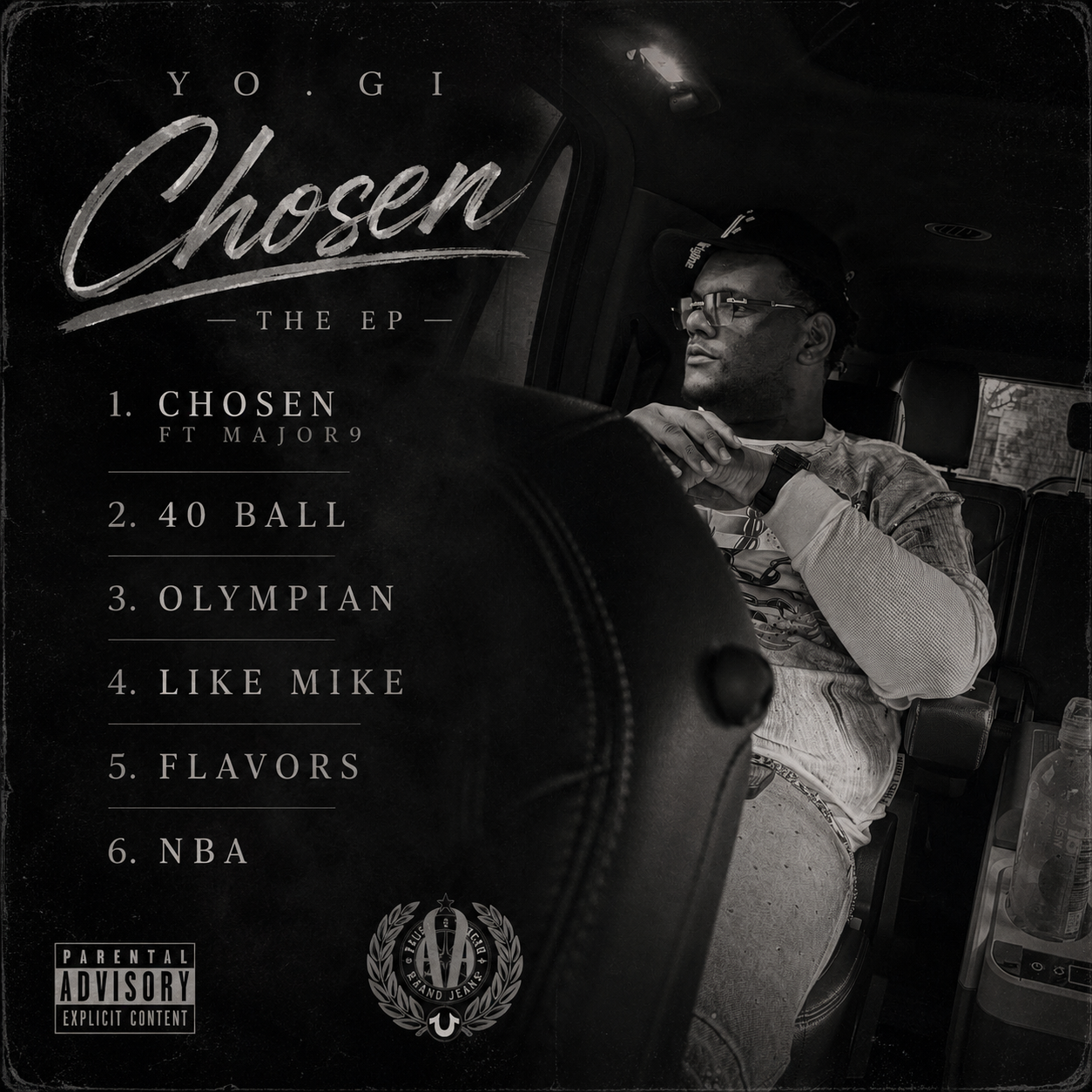 Chosen — The EP tracklist: Chosen ft. Major9, 40 Ball, Olympian, Like Mike, Flavors, NBA